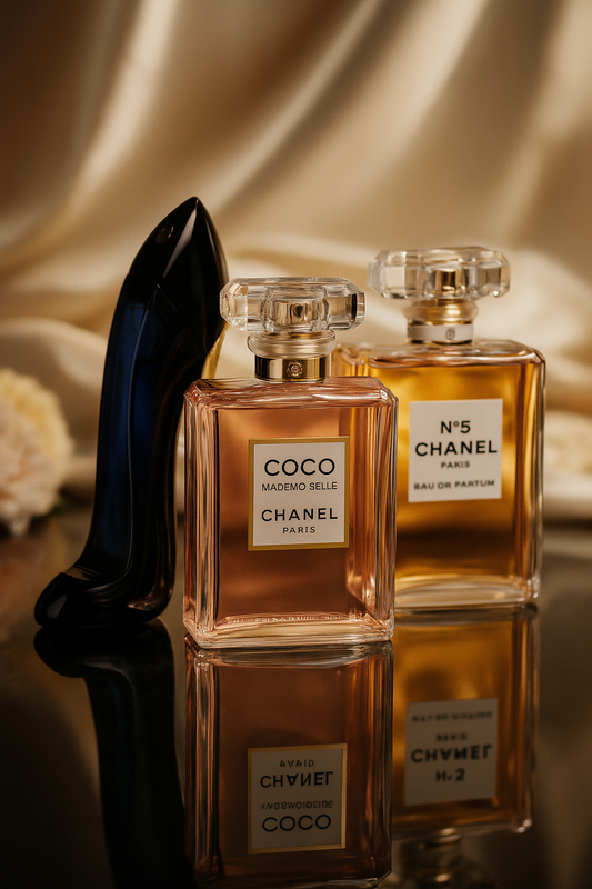 Set de 3 perfumes: Good Girl, Coco Mademoiselle, Chanel Nº5 100 ml